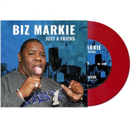 画像: BIZ MARKIE / JUST A FRIEND 7"(RED VINYL)