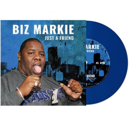 画像: BIZ MARKIE / JUST A FRIEND 7"(BLUE VINYL)