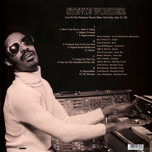 画像: STEVIE WONDER / LIVE AT THE RAINBOW (NEW YORK CITY, 07-13-73) "2LP"