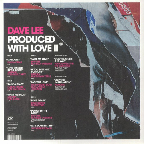 画像: V.A. Dave Lee – Produced With Love II "3LP"