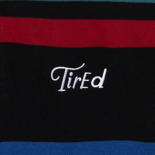 画像: TIRED / STRIPED POLO 