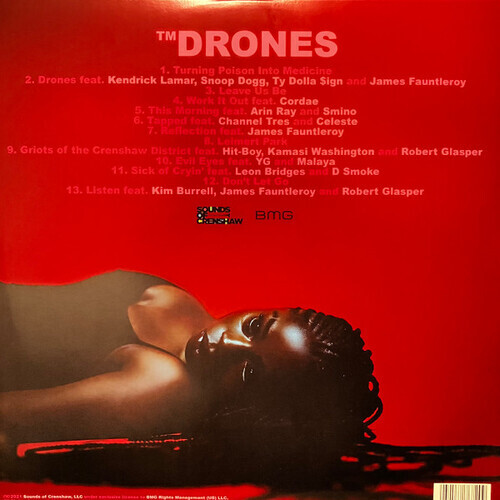 画像: Terrace Martin / Drones "LP" (Red vinyl)