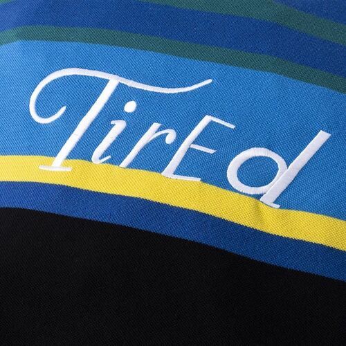 画像: TIRED / STRIPED THROW PILLOW