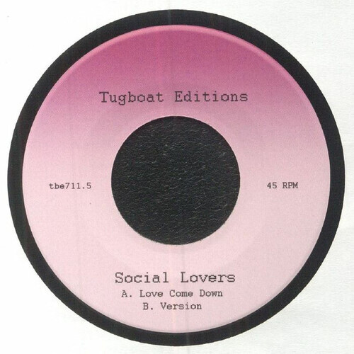 画像: SOCIAL LOVERS / LOVE COME DOWN (Black Vinyl) 7"