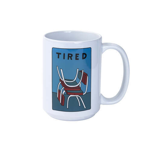 画像: TIRED / WOBBLY SEATS MUG