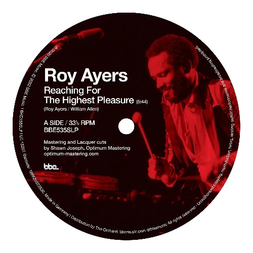 画像: ROY AYERS / REACHING FOR THE HIGHEST PLEASURE / I AM YOUR MIND (PART 2) PEPE BRADOCK MAIN MIX 10"