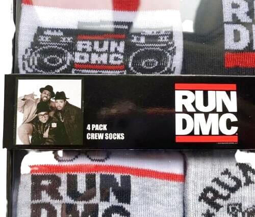 画像: RUN DMC 4 Pack Mens Crew Socks