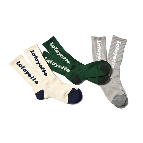 画像: LFYT Lafayette LOGO CREW SOCKS 