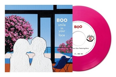 画像: BOO  /  Smile In Your Face -Featuring Muro- / Smile In Your Face -Sunaga'T Experience Remix(CLEAR PINK VINYL) 7"