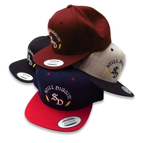 画像: STILL DIGGIN "ROCK STEADY" SNAPBACK CAP