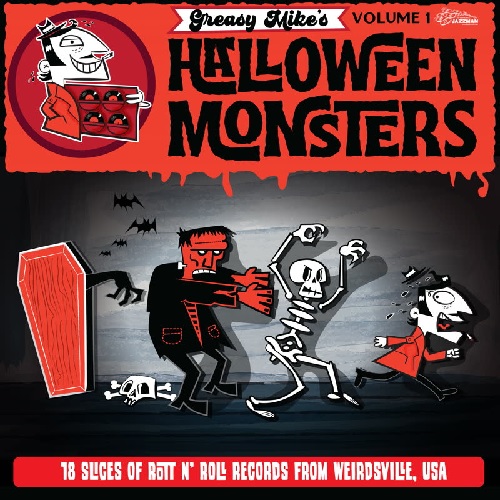 画像1: V.A. (GREASY MIKE'S HALLOWEEN MONSTES) / GREASY MIKE'S HALLOWEEN MONSTERS "LP" (1)