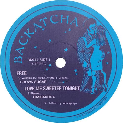 画像: Brown Sugar / Free : Jean Barrett / For The Love Of You 12" 