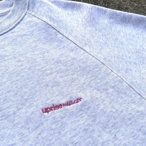 画像: upriseMARKET "og logo raglan half sweat"