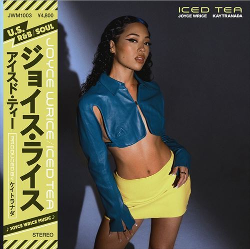 画像: JOYCE WRICE / ICED TEA 7" (BLACK ICE VINYL -INCLUDES OBI STRIP-)