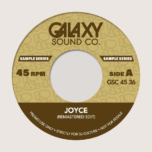 画像1: GALAXY SOUND CO./ JOYCE (DRUM BREAK)EDITS / SOUPY EDITS 7" (1)