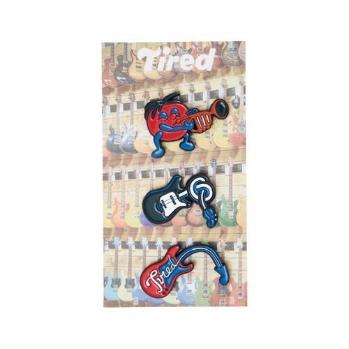 画像: TIRED / MUSIC PIN SET