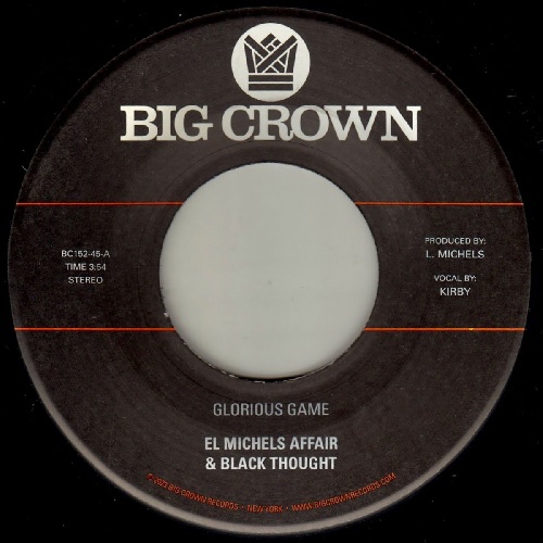 画像1: EL MICHELS AFFAIR & BLACK THOUGHT / GLORIOUS GAME / GREATEFUL 7" (1)