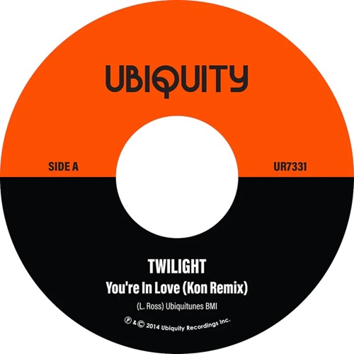 画像1:  TWILIGHT / YOU'RE IN LOVE (KON REMIXES) 7" (1)