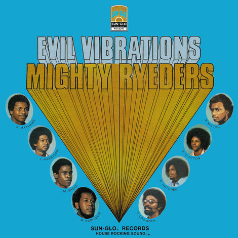 画像: MIGHTY RYEDERS / Evil Vibrations 10inch