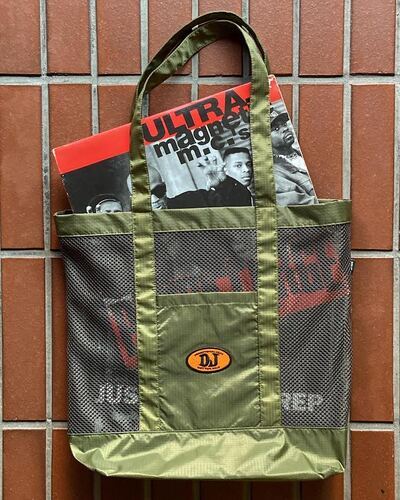 画像: upriseMARKET / "Promotional Copy DJ" nylon mesh tote bag