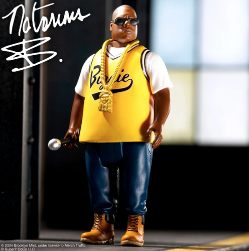 画像: NOTORIOUS B.I.G. REACTION FIGURES WAVE 04 - NOTORIOUS B.I.G. (YELLOW JERSEY)