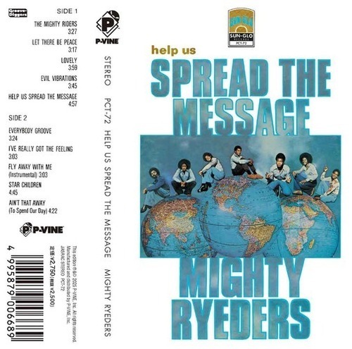 画像: MIGHTY RYEDERS / Help Us Spread The Message "CASSETTE TAPE"