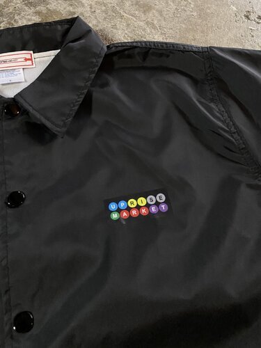 画像:  upriseMARKET Subway Logo P Coach Jacket 