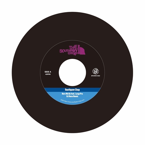 画像1: SOUTHPAW CHOP / Here We Go feat. Large Professor (DJ KOCO Remix) 7" (1)