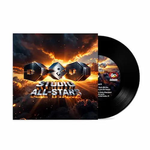 画像: D&D ALL STARS / 1, 2 PASS IT BLACK VINYL 7"